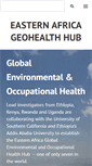 Mobile Screenshot of geohealthhub.org